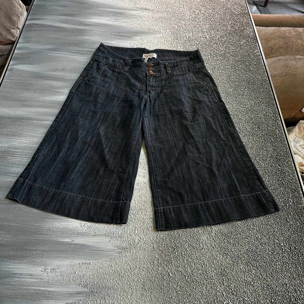 rag & bone Dark Blue Flare Jeans - Picture 4 of 14
